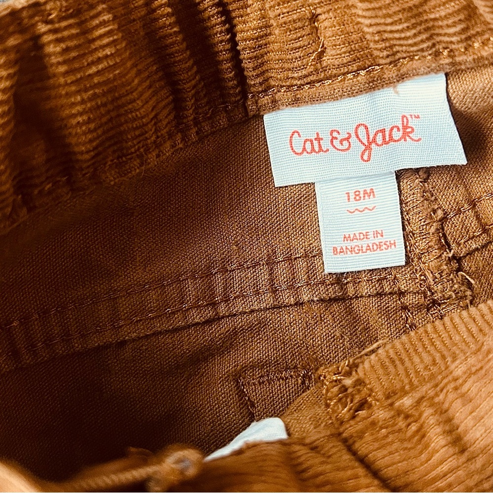 Brown Corduroy Pants 18m EUC